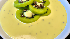Kiwis au sabayon citron.