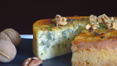 Cake roquefort / noix