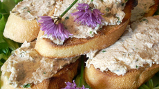 Toasts aux rillettes de sardines