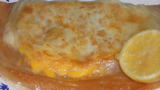 Bricks œufs, thon, pommes de terre et câpres