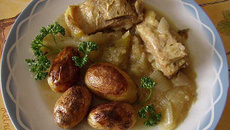 Délice d'agneau à la crème de munster et de carvi