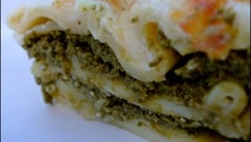 Lasagnes végétariennes chèvre épinards