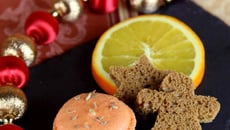 Macarons pain d'épices et orange