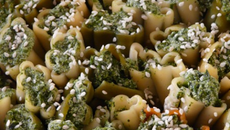 Calices farçis au tofu et feuilles de blettes
