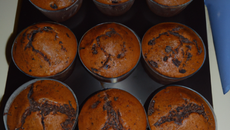 Muffins au chocolat à déguster chaud ou froid