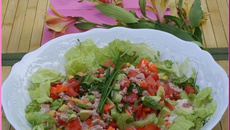 Salade estivale maison