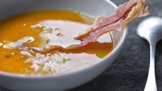 Crème de butternut et Jambon de Bayonne Aoste Sélection