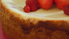 Le cheesecake vanille fruits rouges