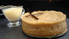 Gâteau de patates douces et vanille