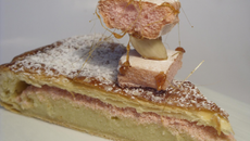 Galette des Rois aux biscuits roses de Reims