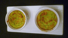 Soufflés de brocolis au comté