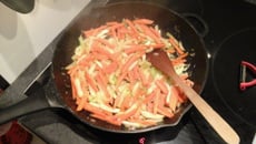 Curry de lieu noir au lait de coco