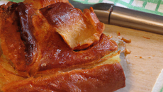 Une brioche feuilletée, légèrement croustillante et moelleuse