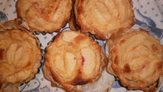 Tarte aux pêches originale