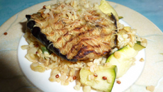 Gratin gourmand aux céréales et petits légumes