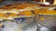 Galette des rois à la courge et aux noix de pécan