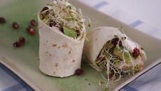 Wrap poulet avocat
