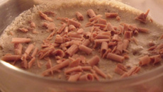 Mousse au chocolat au lait surprise