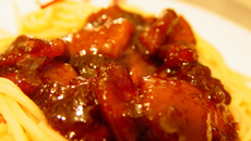 Rouelle de porc au caramel