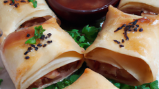 Nems de Brie au soja