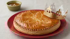 Galette des Rois frangipane avec sa crème pâtissière
