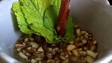 Dessert de poires façon crumble