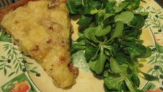 La tourte à la raclette