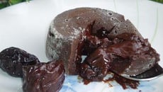 Fondant chocolat-pruneaux