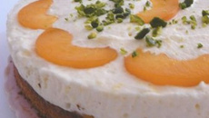 Entremet abricot rhum