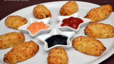 Croquettes de chou-fleur au parmesan (au four)