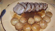 Canetons poêlés aux navets