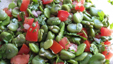 Salade de fèves
