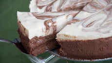 Cheesecake vanille et chocolat