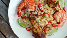 Paella à la créole