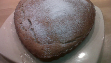 Cœur fondant à la farine de châtaigne