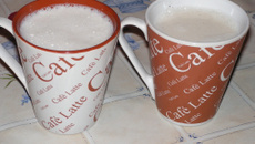 Lait de poule cannelle et rhum