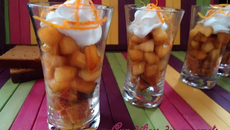 Pain d'épices et pommes à la vergeoise