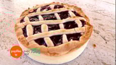 Tarte à la ricotta et confiture de griottes (Crostata con Ricotta e visciole)