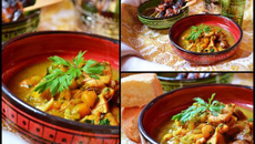 Rognons blancs K'dra (aux oignons et pois chiches)