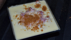 Tiramisu aux fraises agrémenté de spéculoos