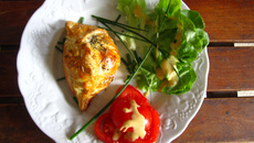 Feuilletés de chèvre et jambon cru