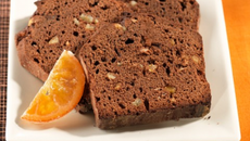 Gâteau au chocolat et aux écorces d'oranges
