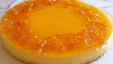 Bavarois Mangue et écorces d'oranges