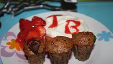 Financiers au chocolat maison