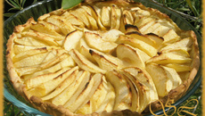 Pâte aux petits suisses et tarte aux pommes