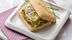 Burger au poisson façon 'Crab Cake'