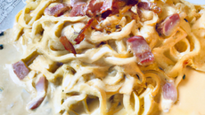 Carbonara à ma sauce