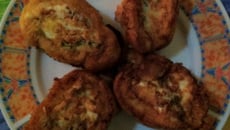 Pain perdu fourré au poulet et légumes