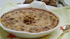 Crème brûlée aux noix