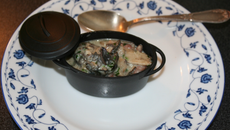 Cassolette d'escargots forestière